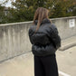 Sophia Black Puffer Jacket
