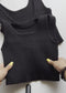 Meli Black Knitted Top
