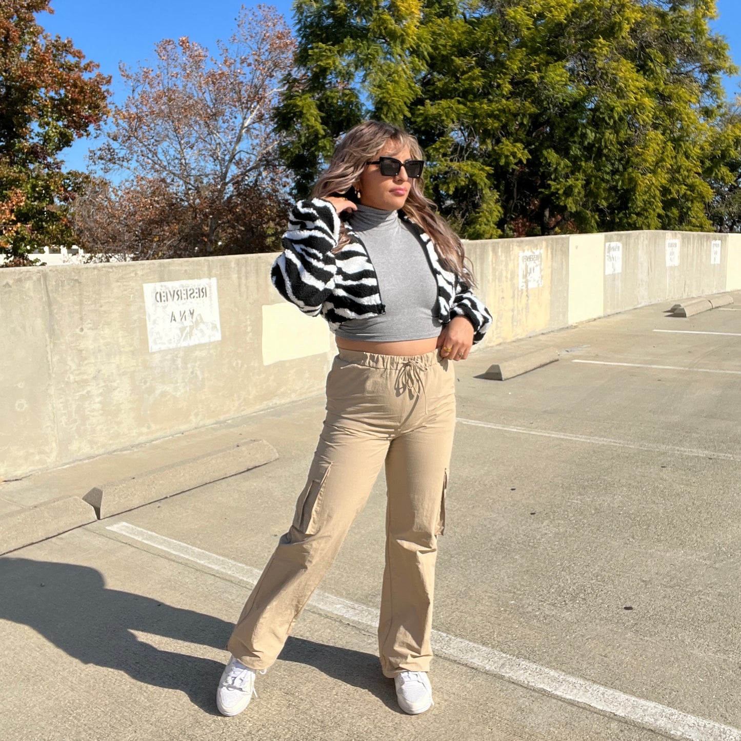 Tiana Zebra Sweater